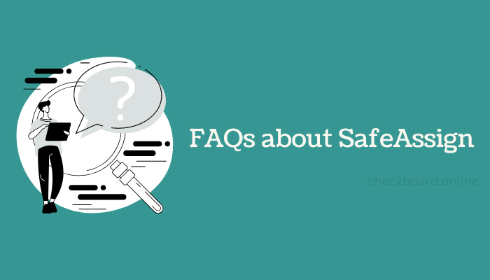 faqs safeassign