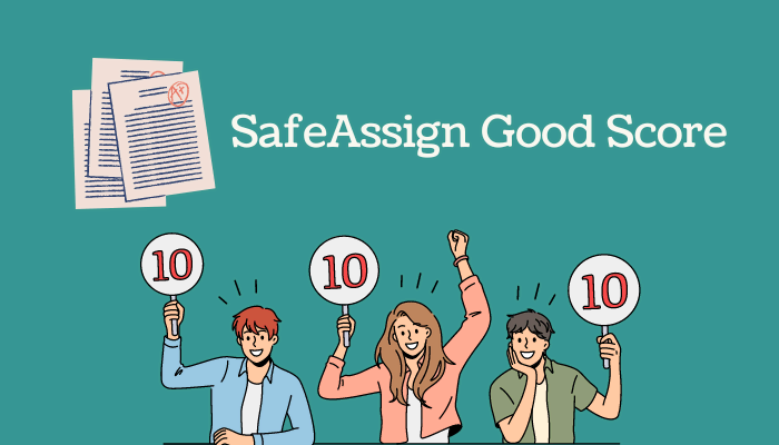 safeassign score percentage